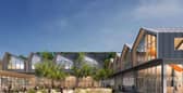 An artist's impression of the potential new film studios