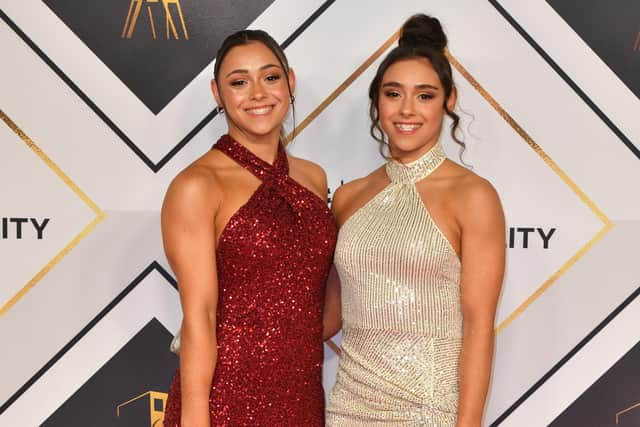 Jennifer and Jessica at BBC Sports Personality of the Year (Photo by Anthony Devlin/Getty Images)