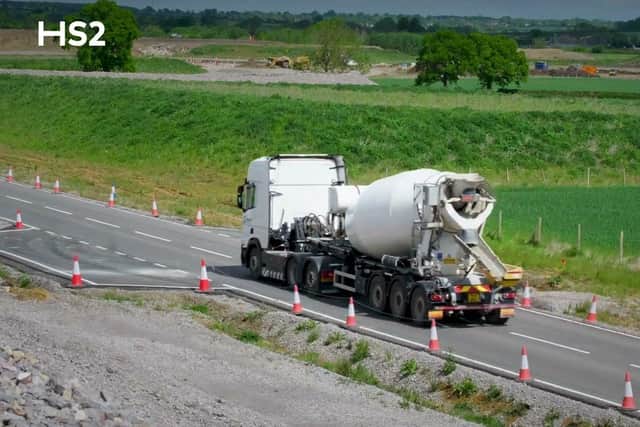 HS2 lorries have been operating on Bucks roads for months