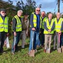 9 members of  Buckingham Rotary