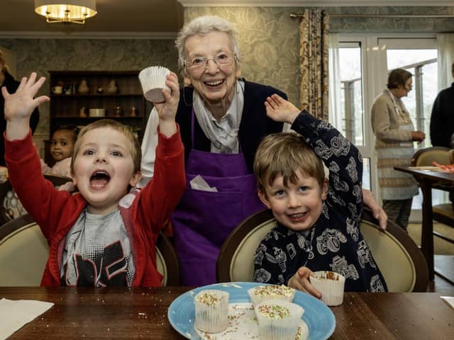 Residents at Care UK's Cuttlebrook Hall shared their favourite recipes with local children