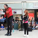 Ringmaster Paddy kept audiences entertained with his solo show, photo by Jane Russell