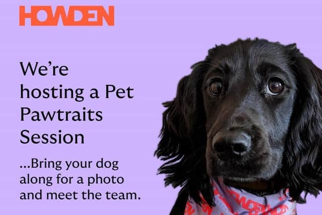 Join us for a Howden Pet Pawtrait session!