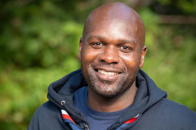 Chief Scout Dwayne Fields is a volunteer