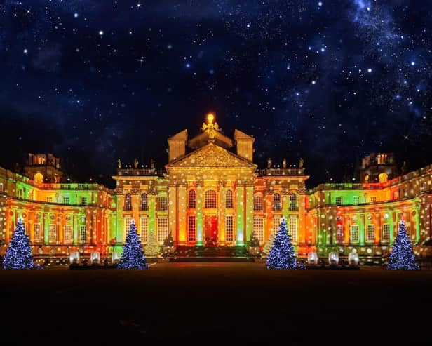 Christmas at Blenheim Palace.