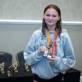 1st Female Finisher Jen Critchley, aged 16