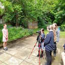 A picture from the school’s project