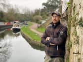 Robbie Cumming at the Bulbourne junction with the Wendover Canal
