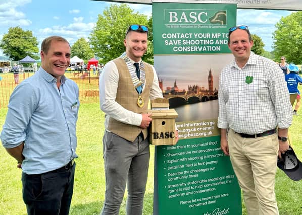Greg Smith MP with BASC.