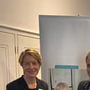Labour MP Laura Kyrke-Smith meets NHS England's Chief Executive Amanda Pritchard in Parliament this week. Photo from Laura Kyrke-Smith