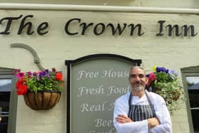 Andon Andonov at The Crown Inn, photo from Picasa