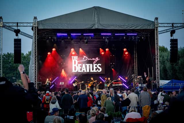 The Dung Beatles headline Live in the Park.