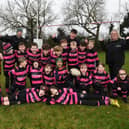 •	The Aylesbury Rugby under 9’s team with coaches Chris and Liam 
