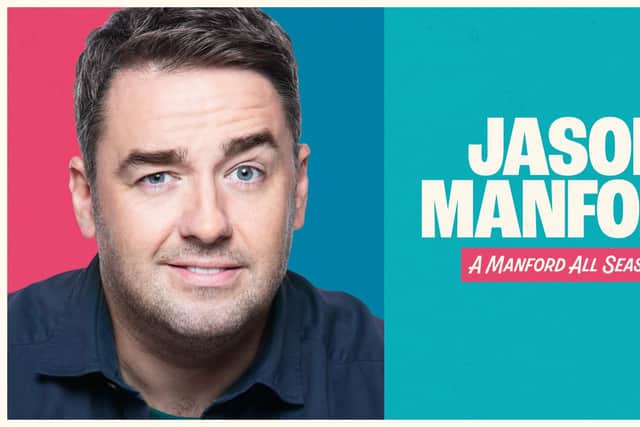 Jason Manford is coming to Aylesbury next year