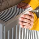 Warming hands.