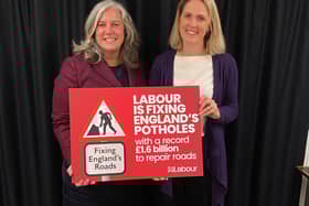 Laura Kyrke-Smith MP with Transport Secretary Heidi Alexander MP