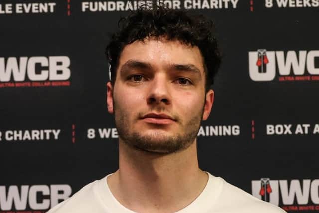 Jacob at UWCB event