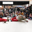 Free live entertainment shows kept families entertained at Friars Square Shopping Centre