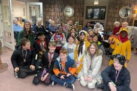 Children and Residents Celebrating World Book Day