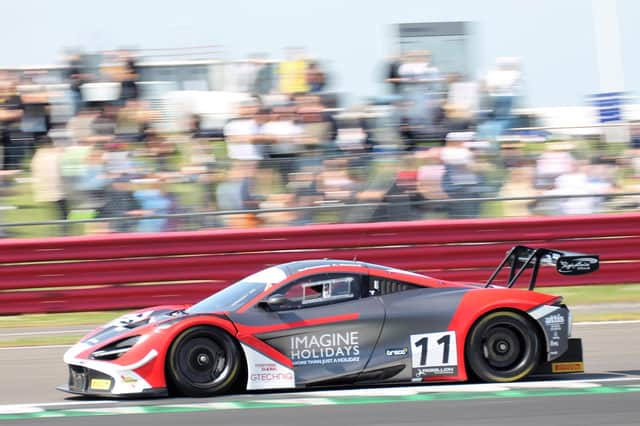 Andrew Howard drove a Paddock Motorsport McLaren at Silverstone last weekend as team-mate to Martin Plowman (Photo James Beckett)