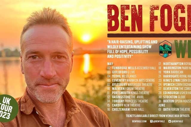 Ben Fogle is coming to Aylesbury on his latest tour