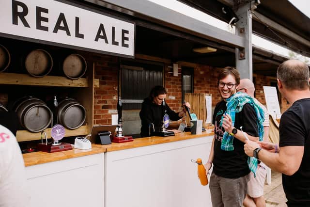Multiple bars will serve a selection of craft beers. Picture ©Alastair Brookes/KoLAB Studios