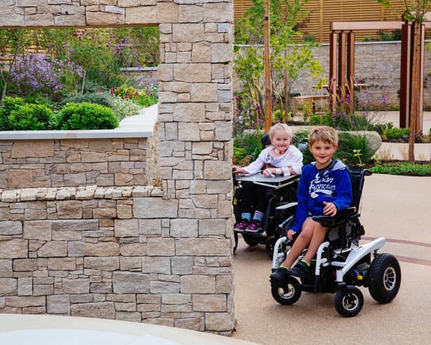Horatio's Garden at the National Spinal Injuries  Centre in Stoke Mandeville Hospital