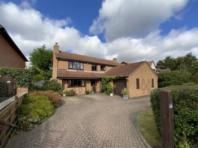 The spacious accommodation features sylish open-plan kitchen and living space with planning permission to further extend
