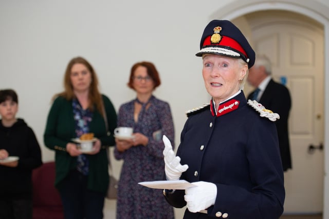 Lord Lieutenant of Bucks Countess Howe opens the new galleries