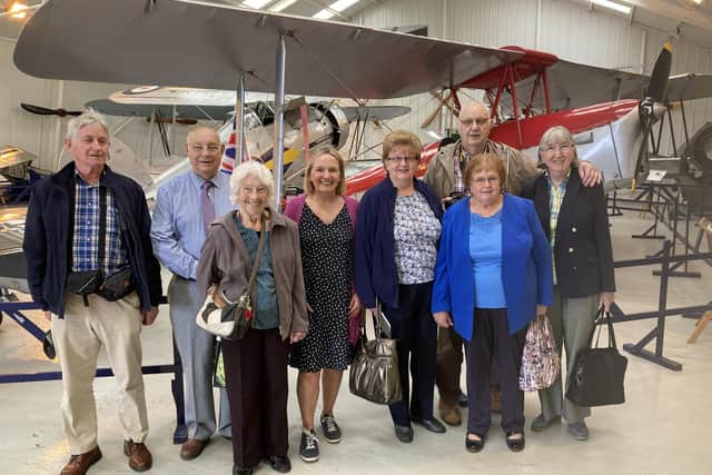 Members of Grenville Oddfellows on a recent visit to Shuttleworth