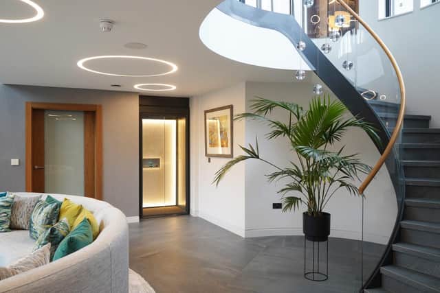 A Gartec lift installed in a home