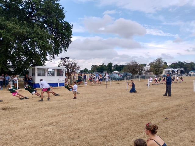 The tug of war competitions