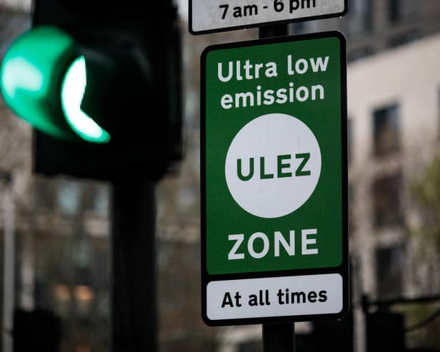 ULEZ signage (Photo by Jack Taylor/Getty Images)