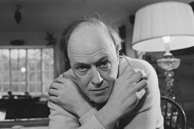 Roald Dahl pictured in 1971.  (Photo by Ronald Dumont/Daily Express/Getty Images)