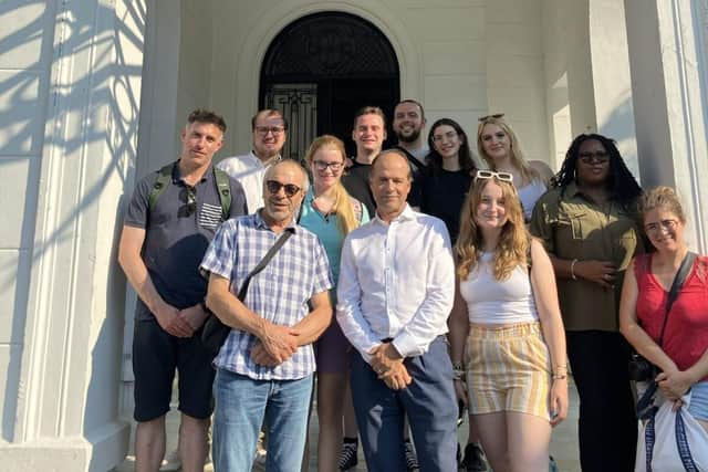 Buckingham students in Havana