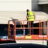 Poundland signage at Aylesbury Shopping Park