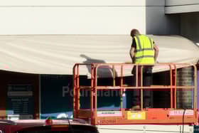 Poundland signage at Aylesbury Shopping Park