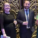 Thames Valley Police staff celebrate the shortlisting of Bobbi for an NPCC Innovation and Digital Award