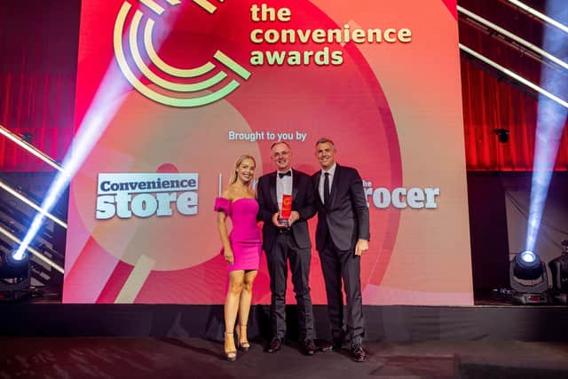 Katie Piper, Dary Sweeney, and Boost Drinks CEO Simon Gray