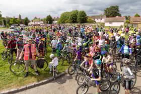 Hundreds attended the community event