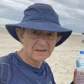 Sir Anthony Seldon at the end of his walk