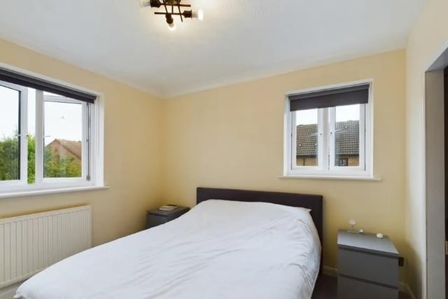 The double bedroom in the Aylesbury home.