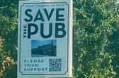 For two years villagers have campaigned to secure the pub's future