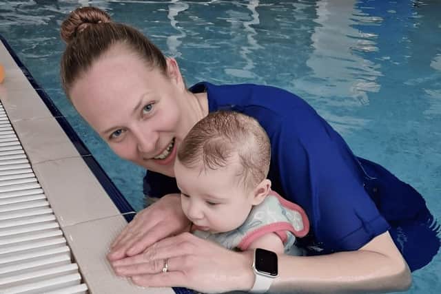Karen in the pool