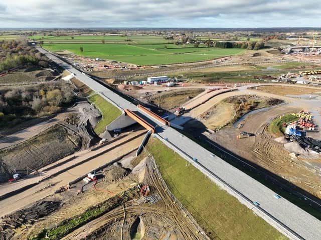 Image of East West Rail overbridge at Calvert