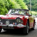 Motoring through the countryside on the Winslow Classic Run