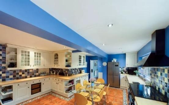 The property's kitchen which also acts as a breakfast room.