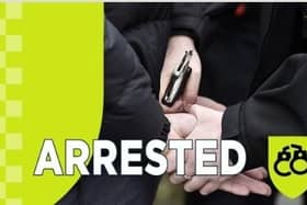 A man was arrested in Aylesbury this morning