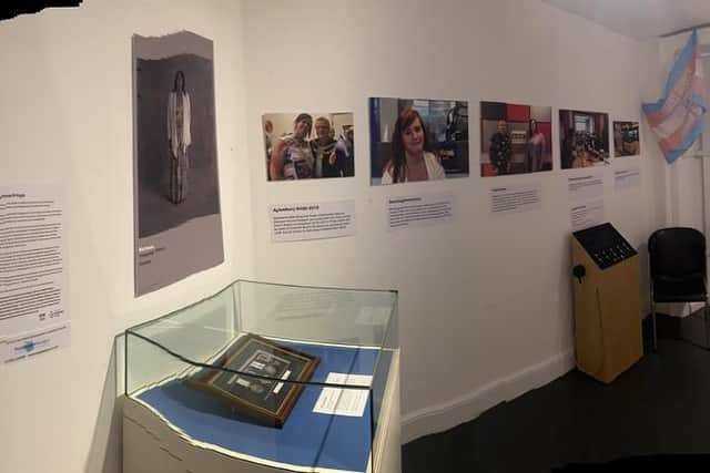 A section of the exhibition