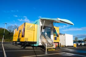 One of the mobile hubs